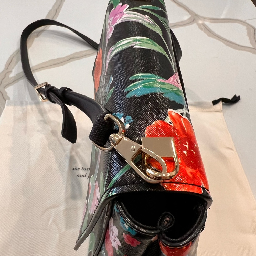 EUC Kate Spade Cameron Street Jardin Byrdie Multi-Color Leather Crossbody Bag - Picture 4 of 13